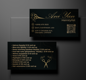 Ani Yan Business Card